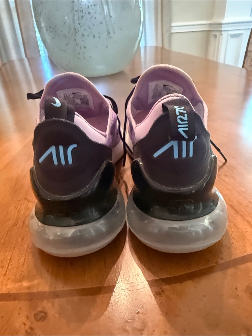 Nike Lavender and Black Air Max Style Trainers - Picture 3 of 4
